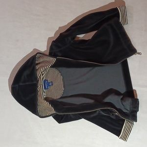 Charter Club Plush Velour Zip-up Hooded Jacket